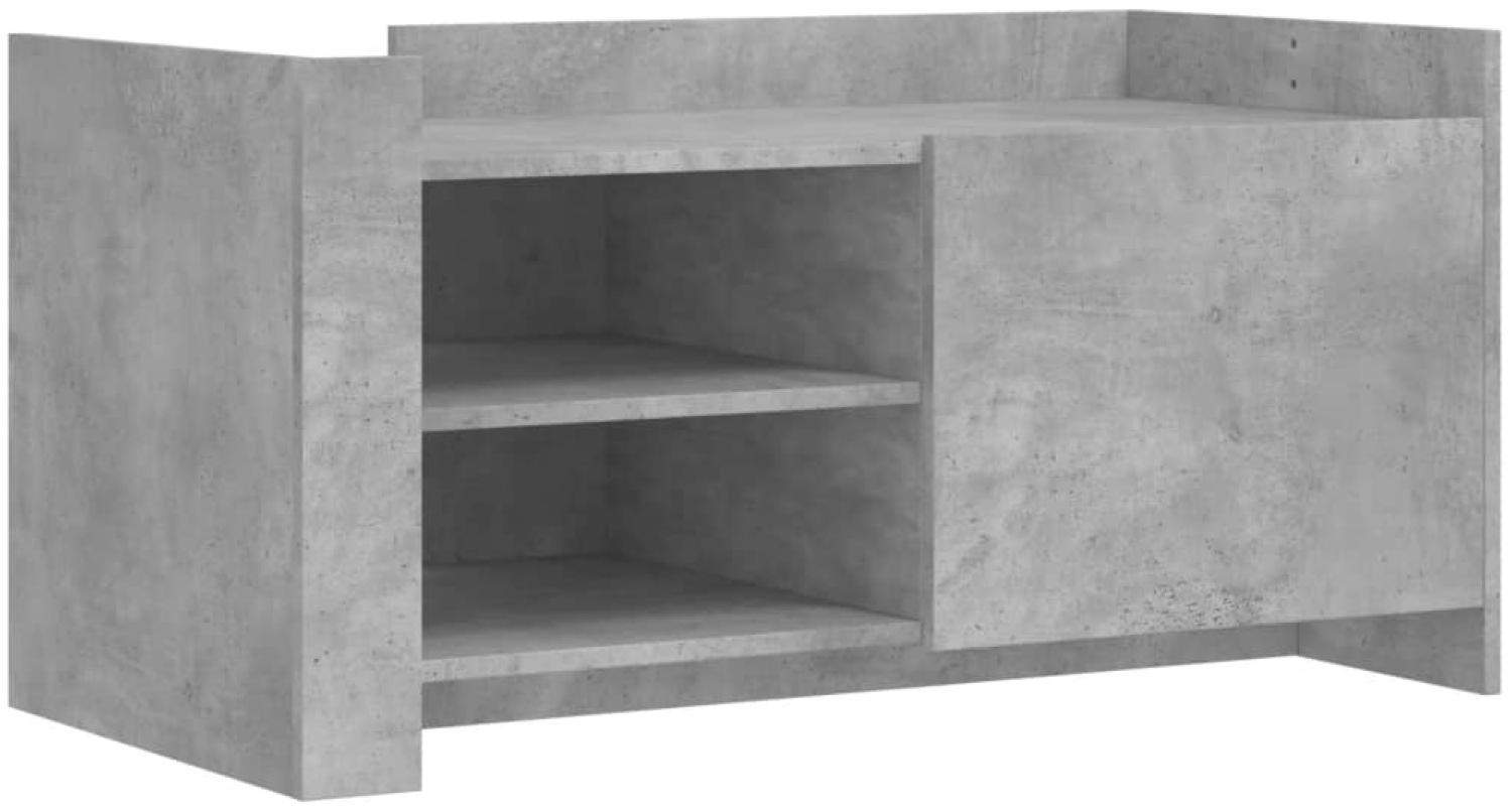 vidaXL Couchtisch Betongrau 100x50x50 cm Holzwerkstoff 848363 Bild 1