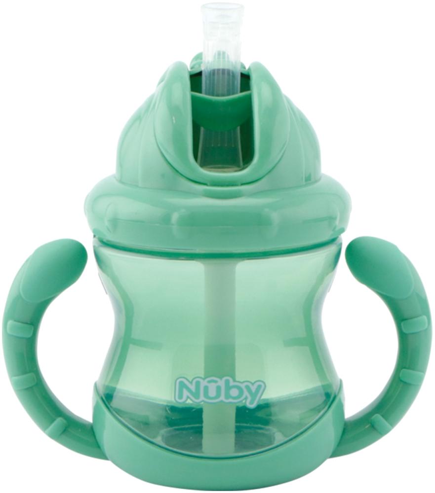 Nuby Flip-It Trinkbecher - 240 ml - Grün Grün Bild 1