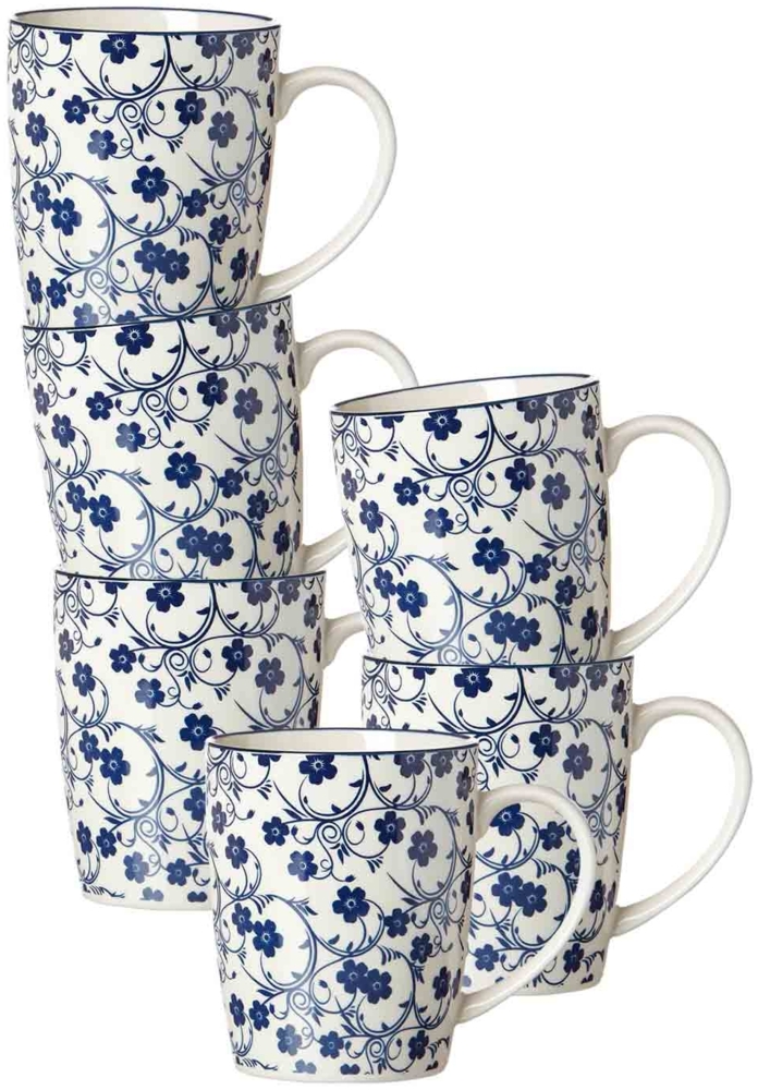 Ritzenhoff & Breker Royal Sakura Henkelbecher 350 ml 6er Set - DS Bild 1