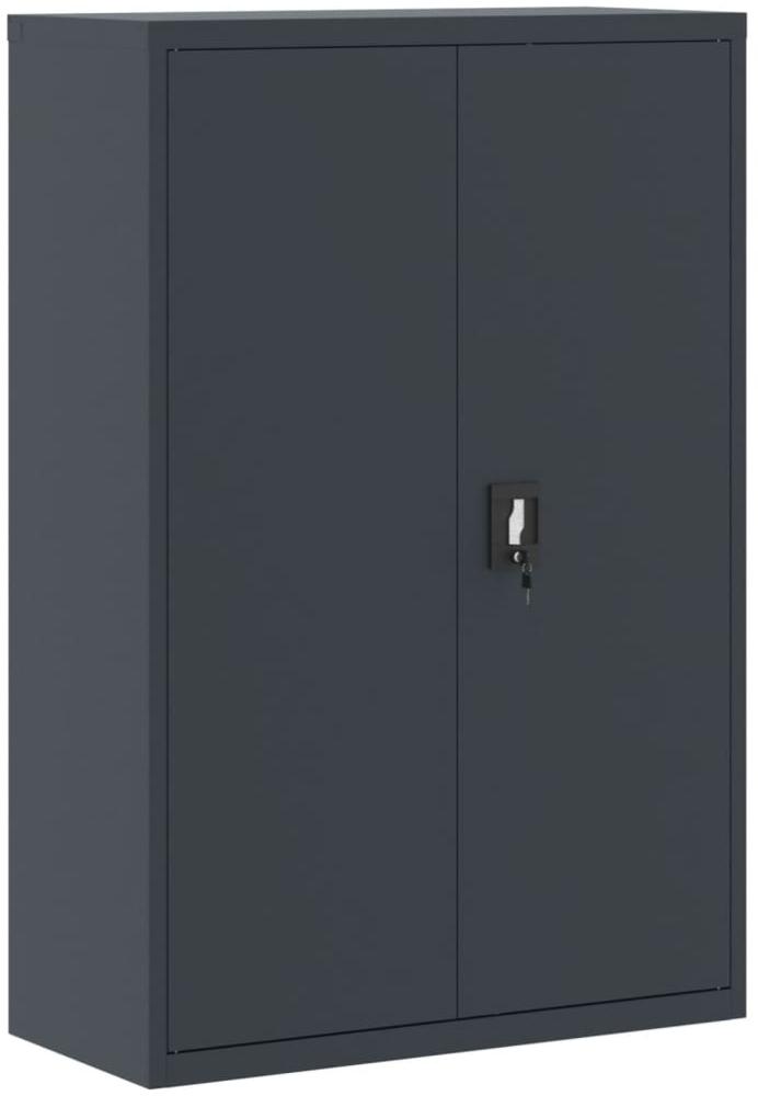 vidaXL Aktenschrank Anthrazit 90x40x140 cm Stahl 339747 Bild 1