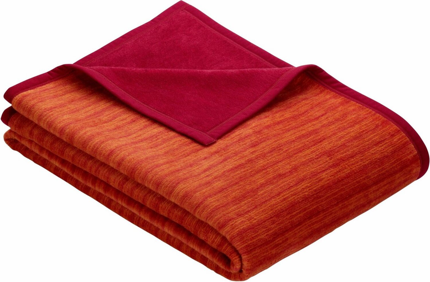 Wohndecke Fano, IBENA, mit Streifen versehen, Kuscheldecke Bild 1