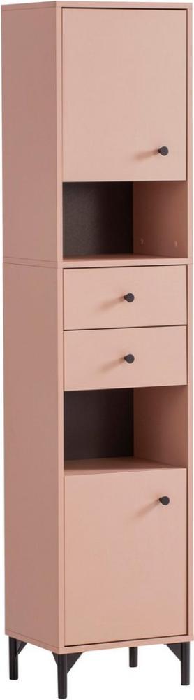 Schildmeyer Hochschrank Smash, Holzwerkstoff, Apricot, 40,3 x 33,05 x 181,6 cm (B/T/H) Bild 1