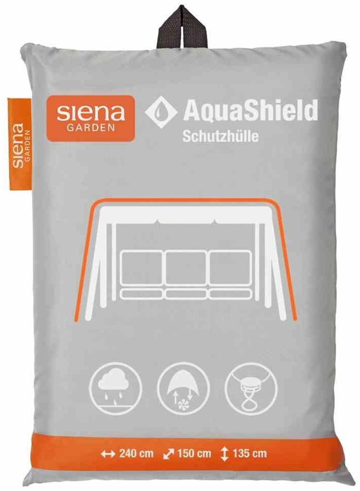 Siena Garden 'AquaShield' Schaukelhülle, Polyester hellgrau, 240 x 135 x 150 cm Bild 1