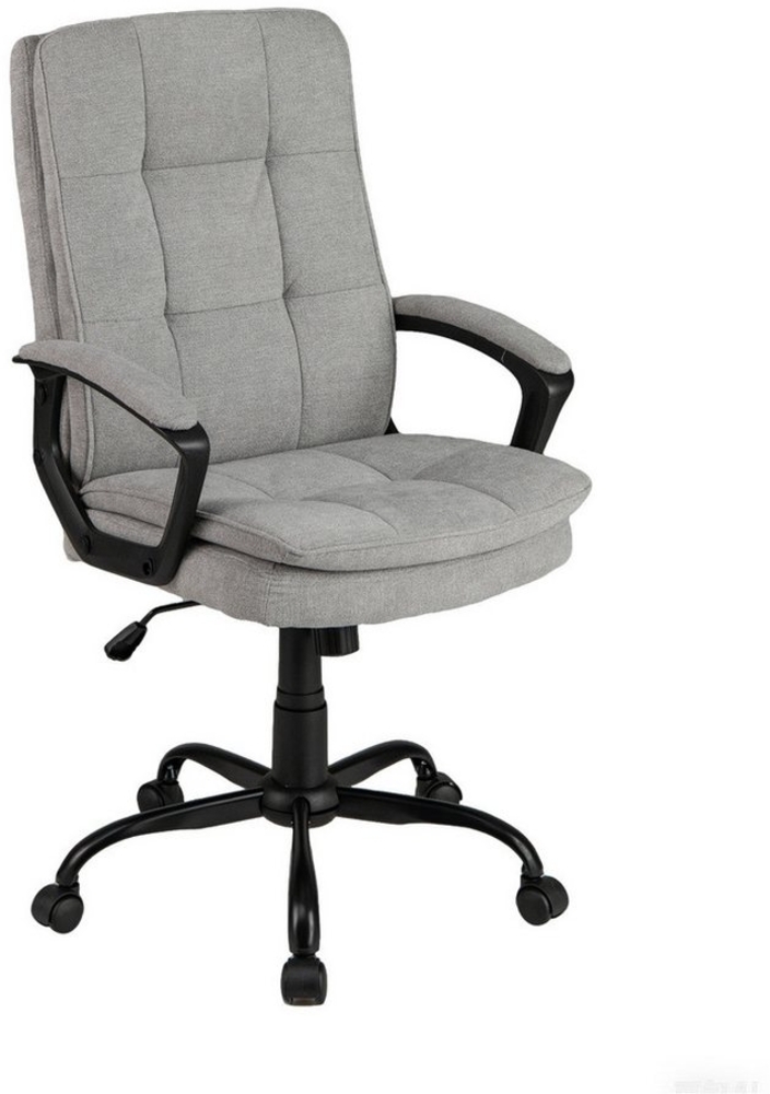 COSTWAY Bürostuhl, Drehstuhl höhenverstellbar mit Armlehnen & Rollen Bild 1
