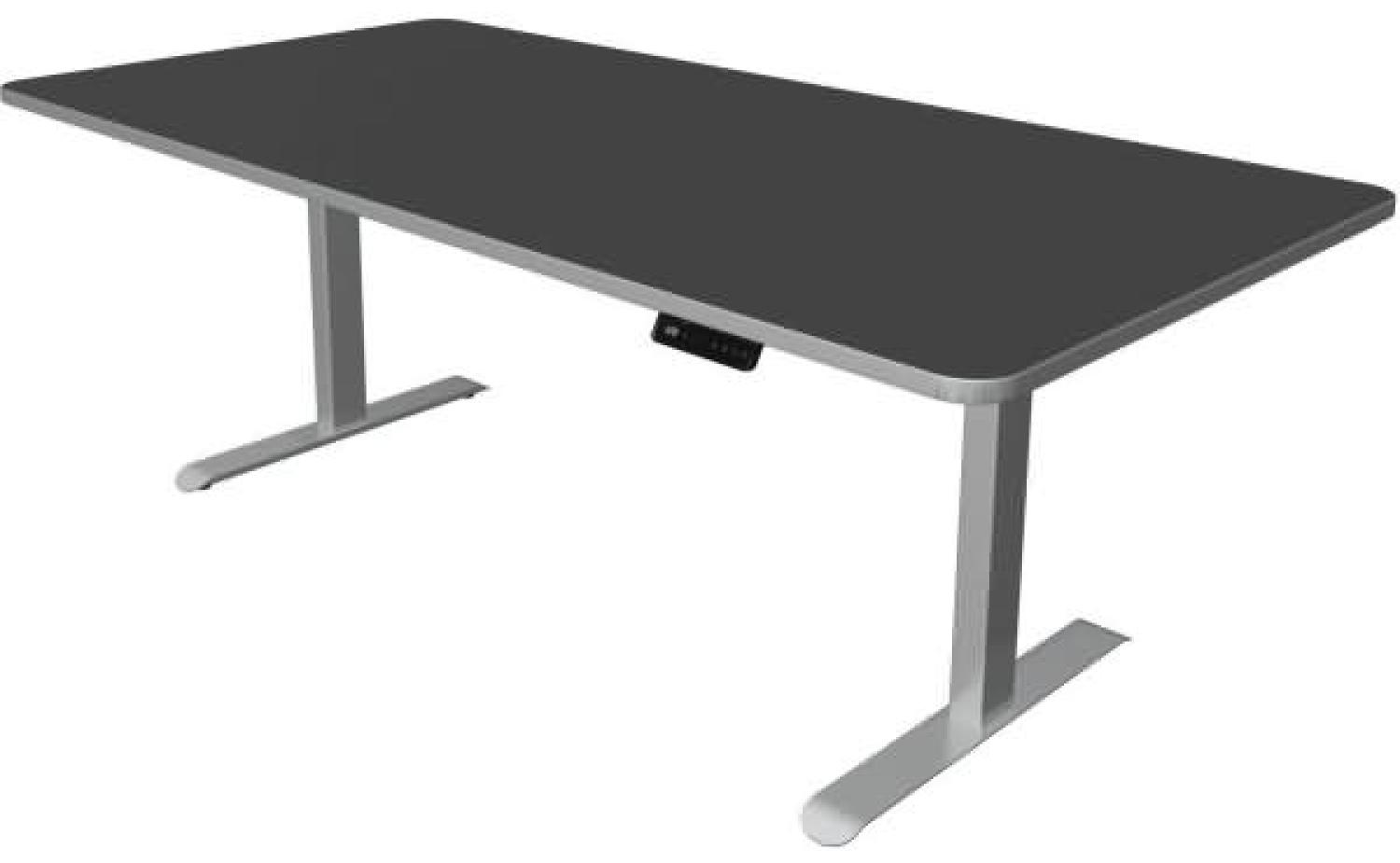 Kerkmann Schreibtisch Sitz-Stehtisch Move 3 Premium 200x100x72-121cm elektr. höhenverstellbar mit Memoryfunktion Anthrazit Bild 1