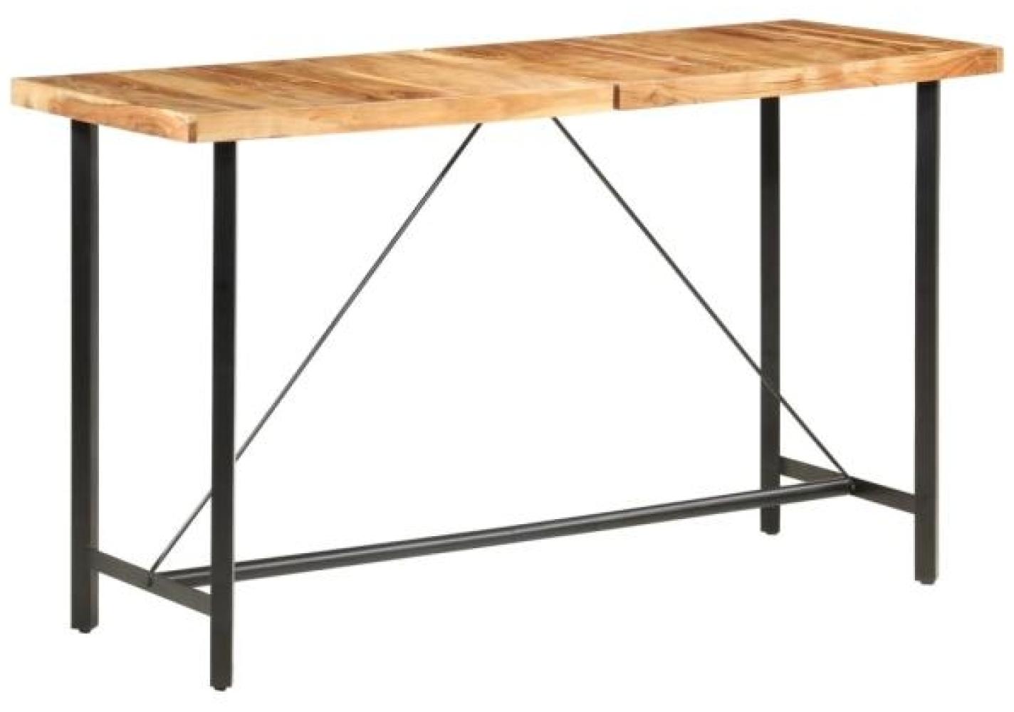 vidaXL Bartisch 180x70x107 cm Massivholz Akazie 286596 Bild 1