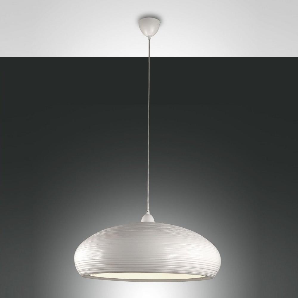 FABAS LUCE No. 3161-45-102 Pendelleuchte LODGE Weiss 60 cm Bild 1