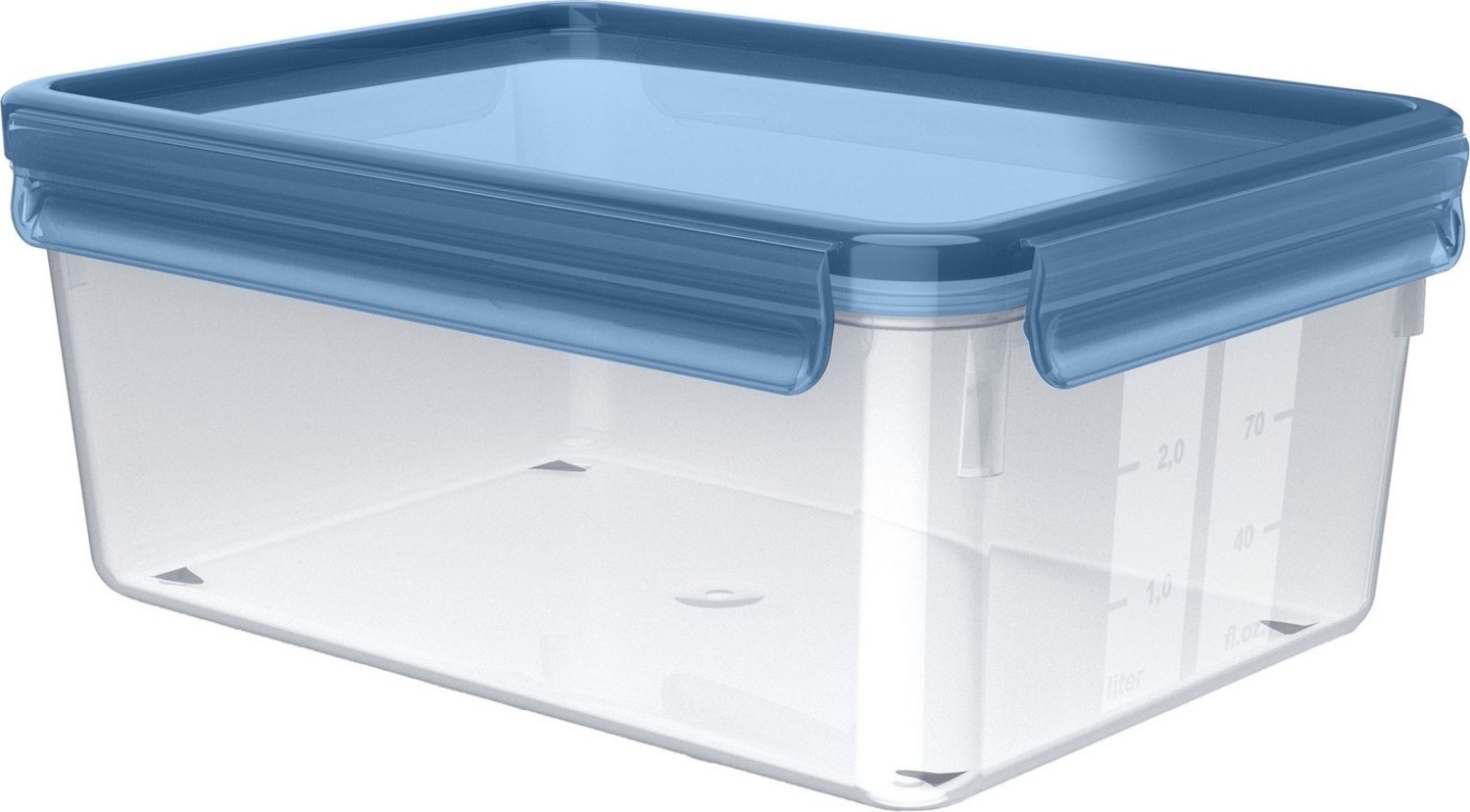 Emsa Frischhaltedose Clip & Close Eco, Polyprophylen (PP), (1-tlg), 100% dicht, mikrowellen-/spülmaschinen-/gefriergeeignet Bild 1