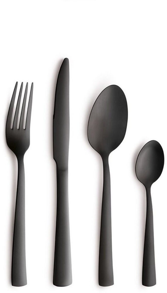 Beckmann & Rommerskirchen PADINA Besteckset 16-teilig PVD schwarz mattiert Bild 1
