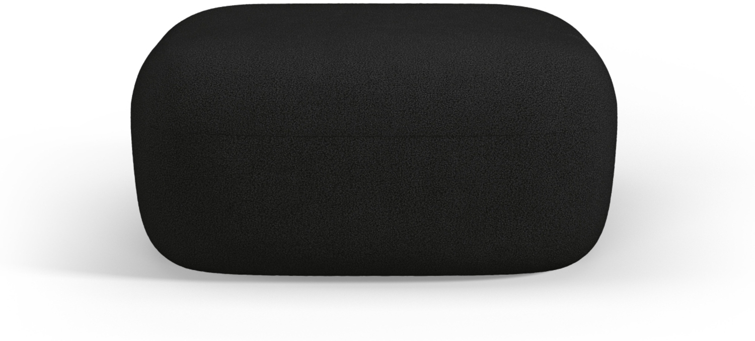 Micadoni Hocker Jenny Boucle Schwarz Bild 1