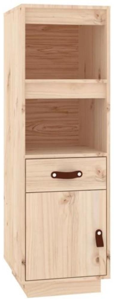 Highboard 34x40x108,5 cm Massivholz Kiefer [820152] Bild 1