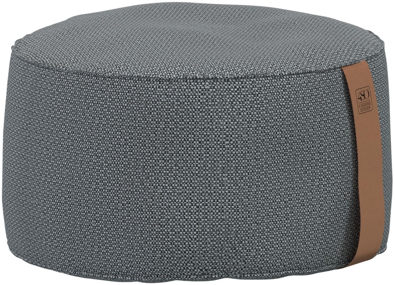 4Seasons Pouf Hocker/Beistelltisch anthrazit Bild 1