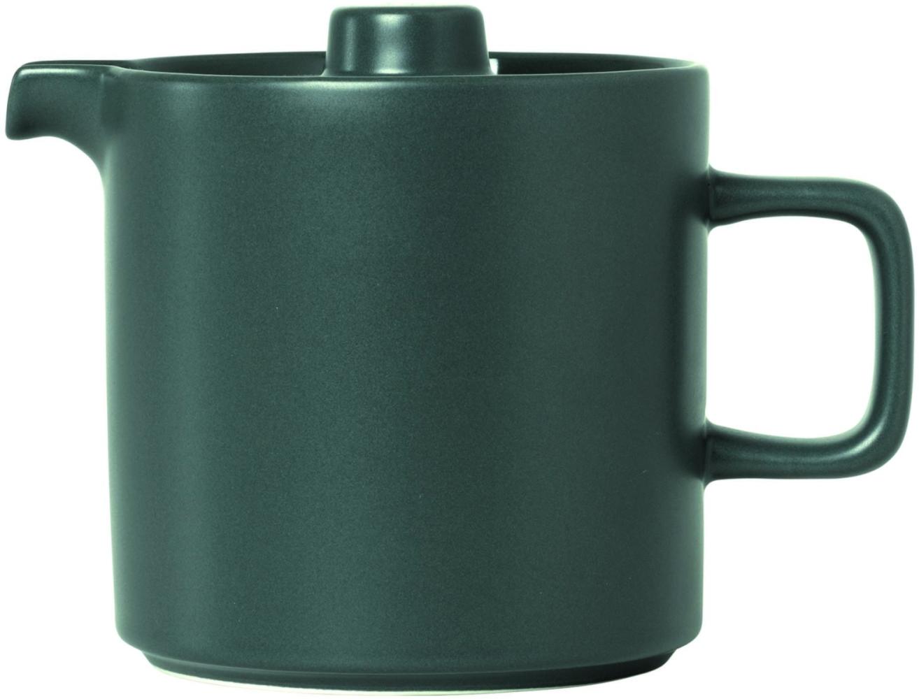 Blomus Teekanne Pilar, Kanne, Teebehälter, Henkelkanne, Keramik, agave green, 1 L, 63997 Bild 1