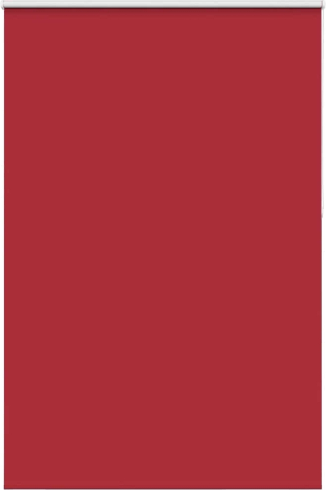 vidaXL Verdunkelungsrollo Rot 165x230cm Stoffbreite 161,6cm Polyester 4011869 Bild 1