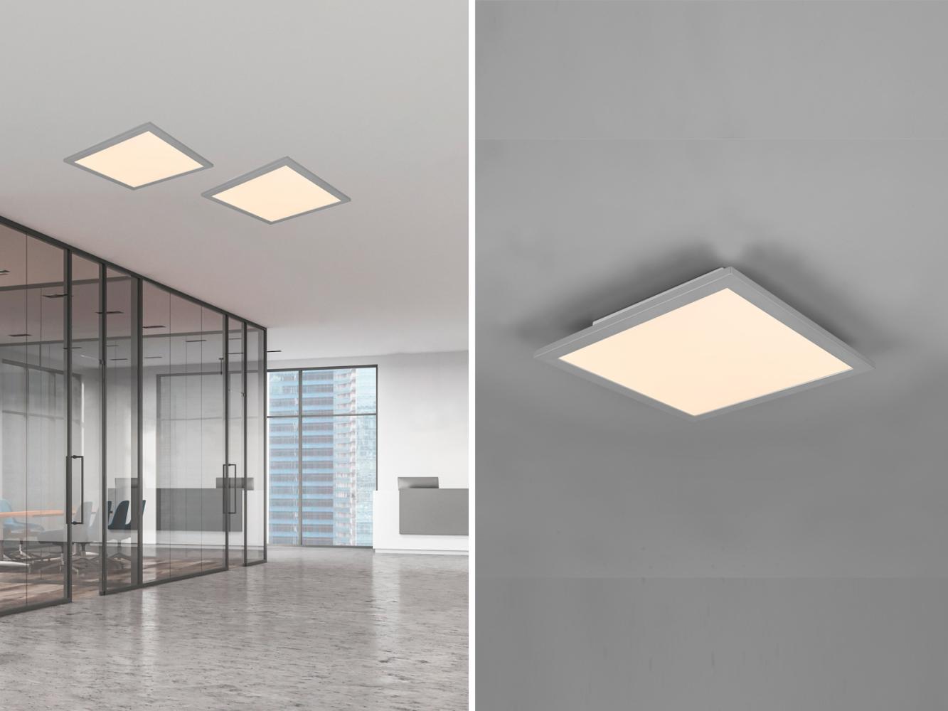 LED-Aufbauleuchte, 2700K - 6000K, mit Fernbedienung 13,5W, 1. 600 lm B 295, T 295, Ausl. 50 Bild 1
