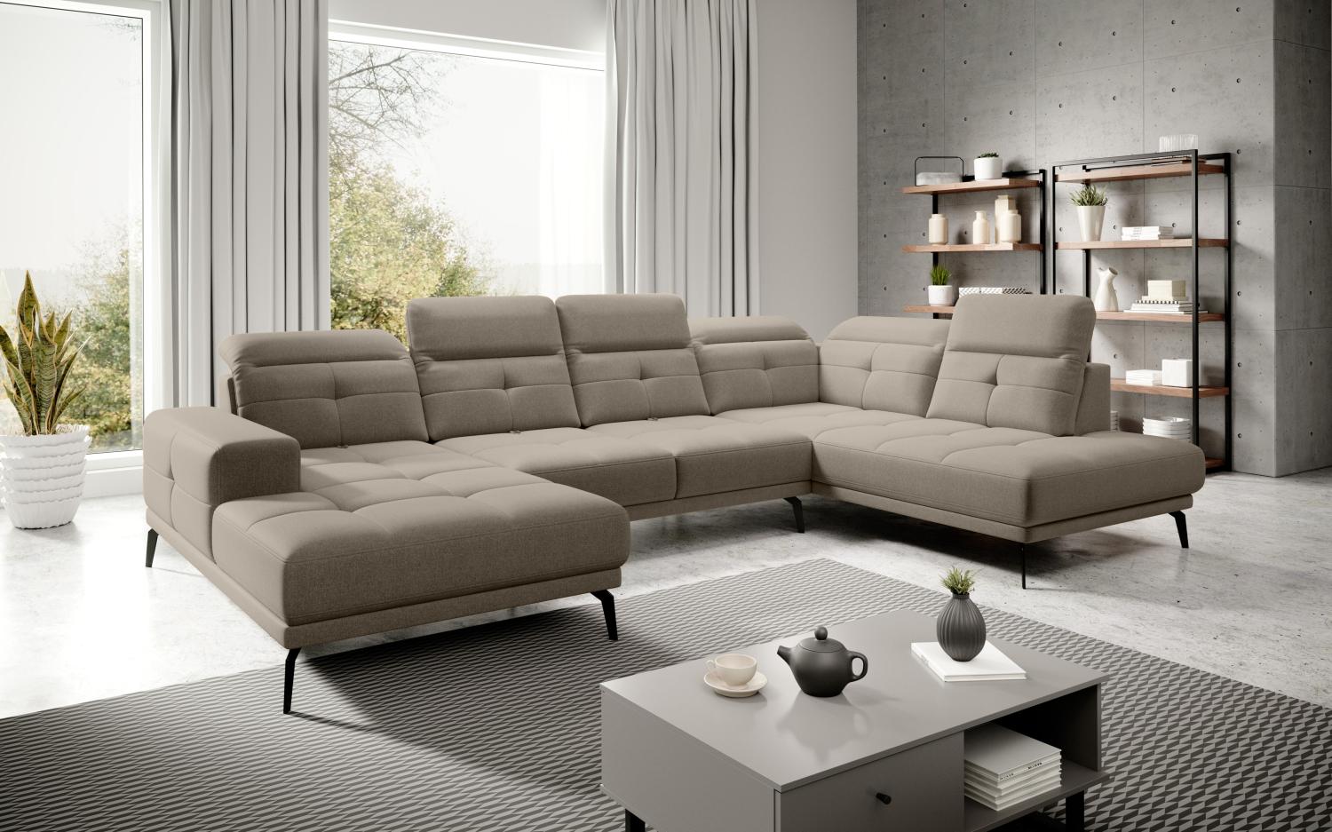 Wohnideebilder Bretan Beige Ecksofas & Eckcouches CO-BRE-RT-18VER Bild 1