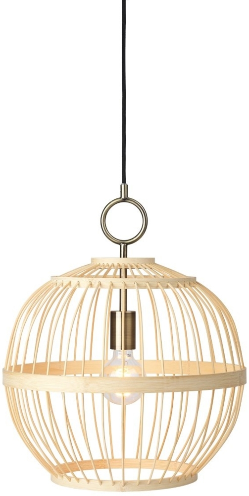 Halo Design 746743 Pendelleuchte Stockholm Nordic Edition 40cm Natur Bild 1