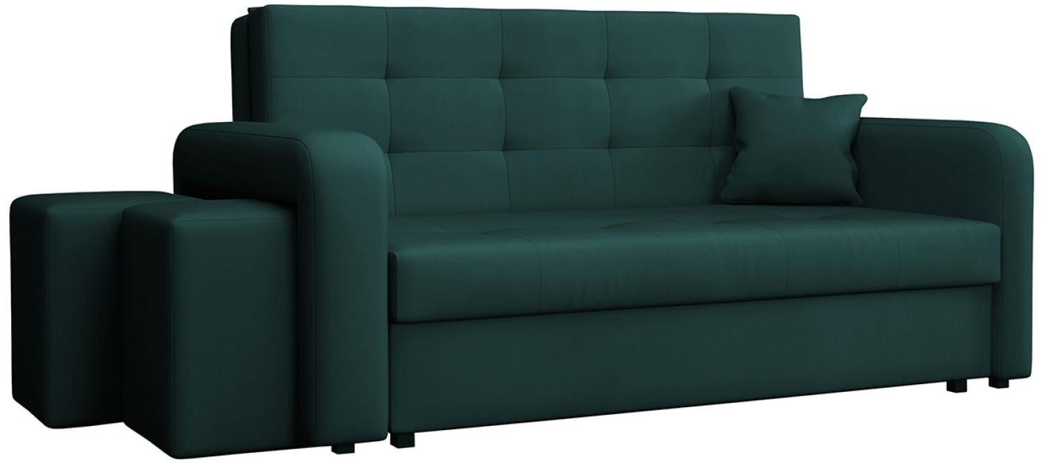 Schlafsofa Viva Home III, Nische für Hocker auf der linken Seite, Farbe: Manila 37 Bild 1