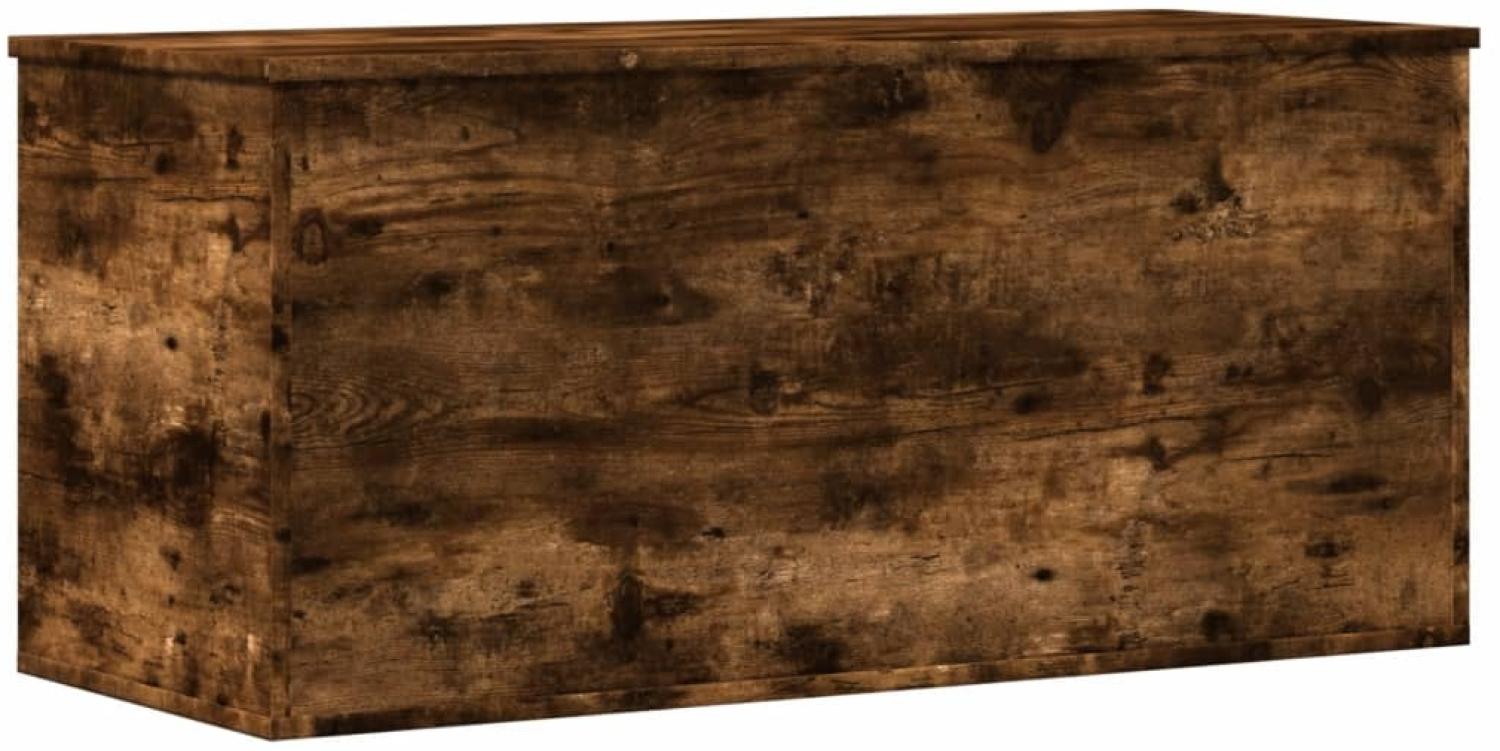vidaXL Truhe Räuchereiche 100x42x46 cm Holzwerkstoff 840664 Bild 1