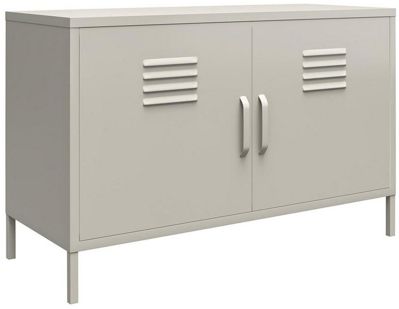 loft24 Sideboard Bradford, Spint Schrank aus Metalll mit 2 Türen Bild 1