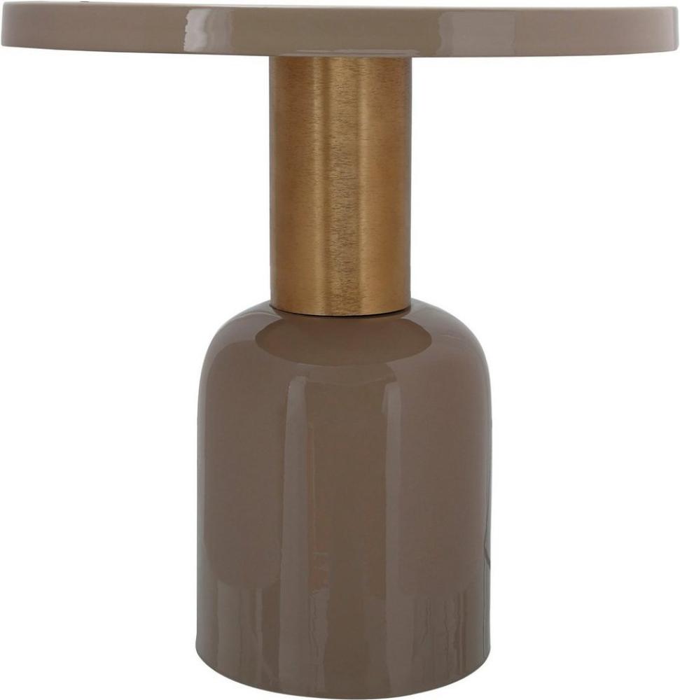 Beistelltisch Art Deco 125 Taupe Bild 1