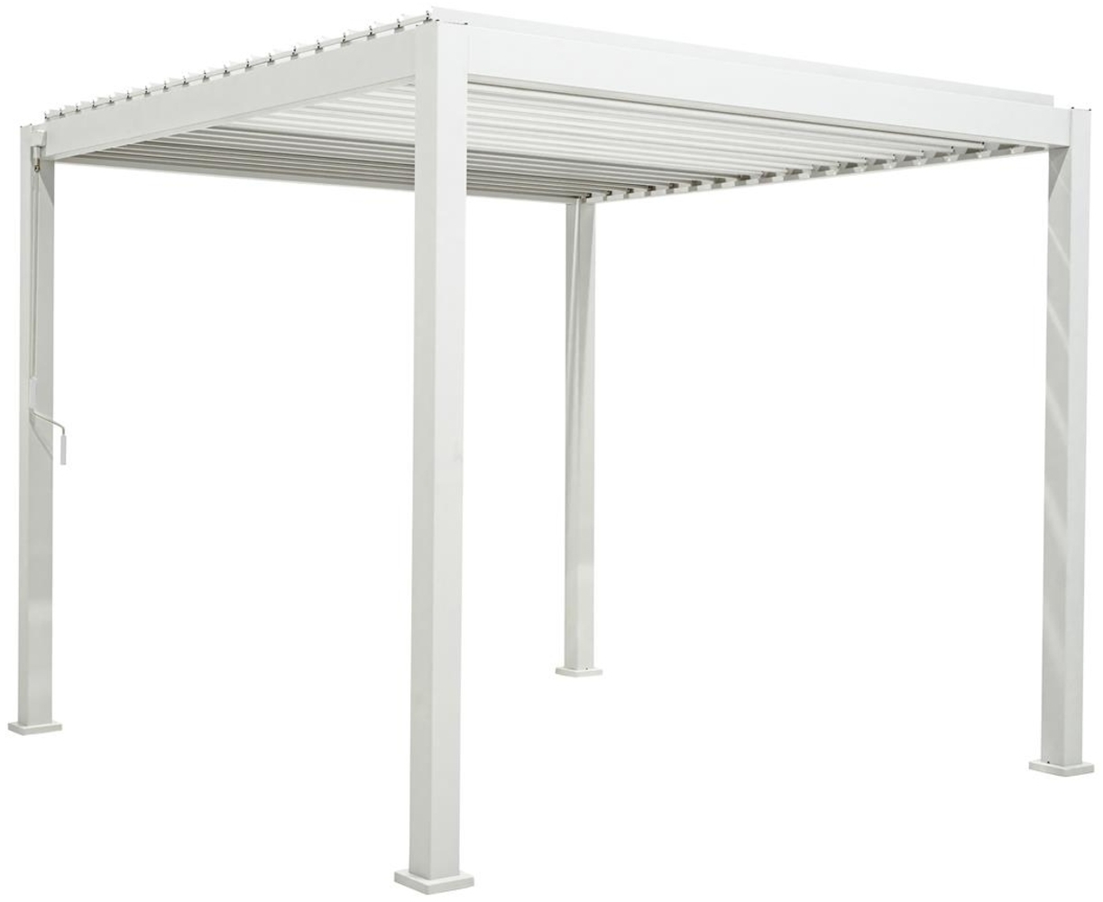 Mirador Deluxe 3x3 m Pergola, weiß Bild 1