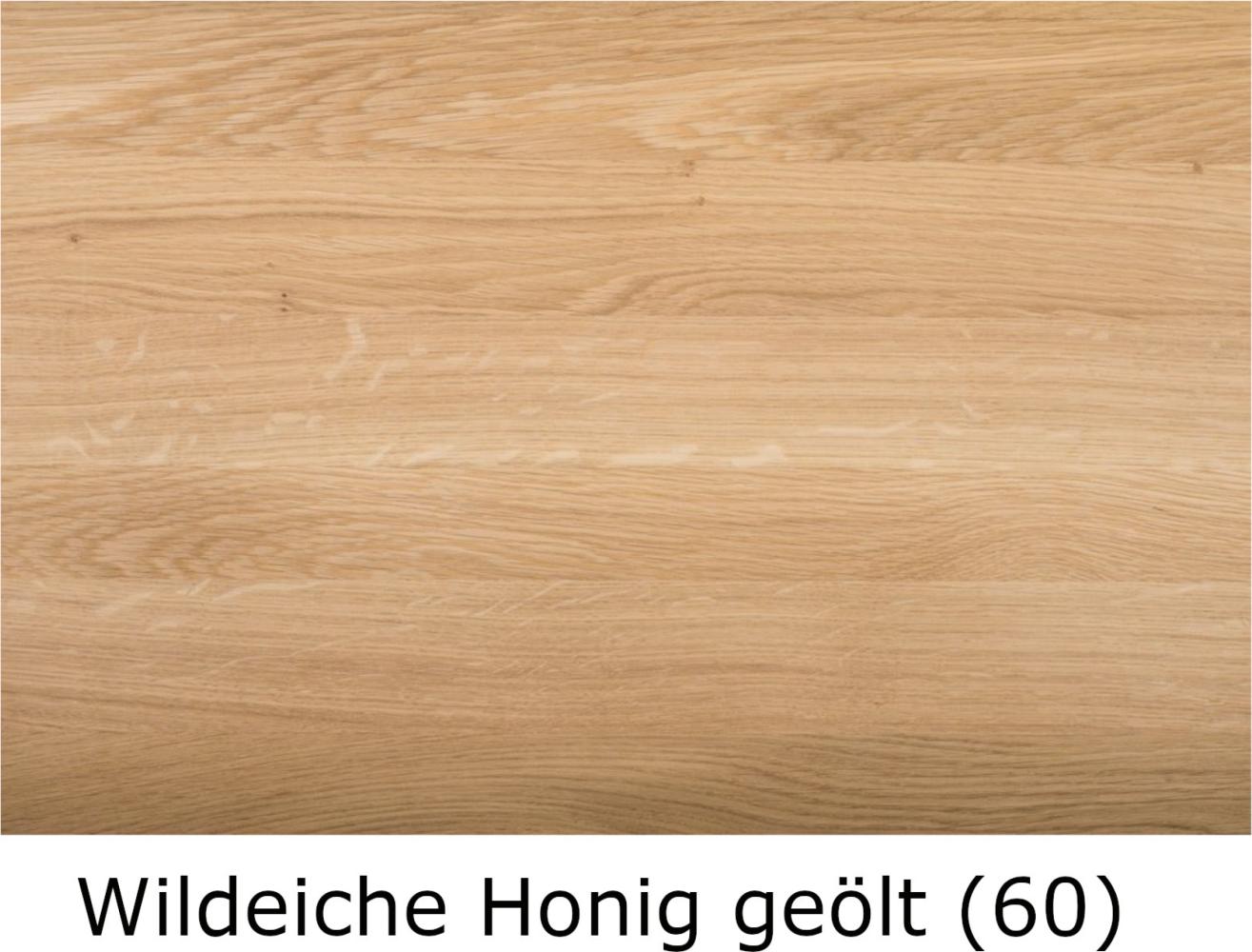 Dico Massivholz Kommode Select, Wildeiche, 3 Schubladen 60 Wildeiche honig geölt Bild 1