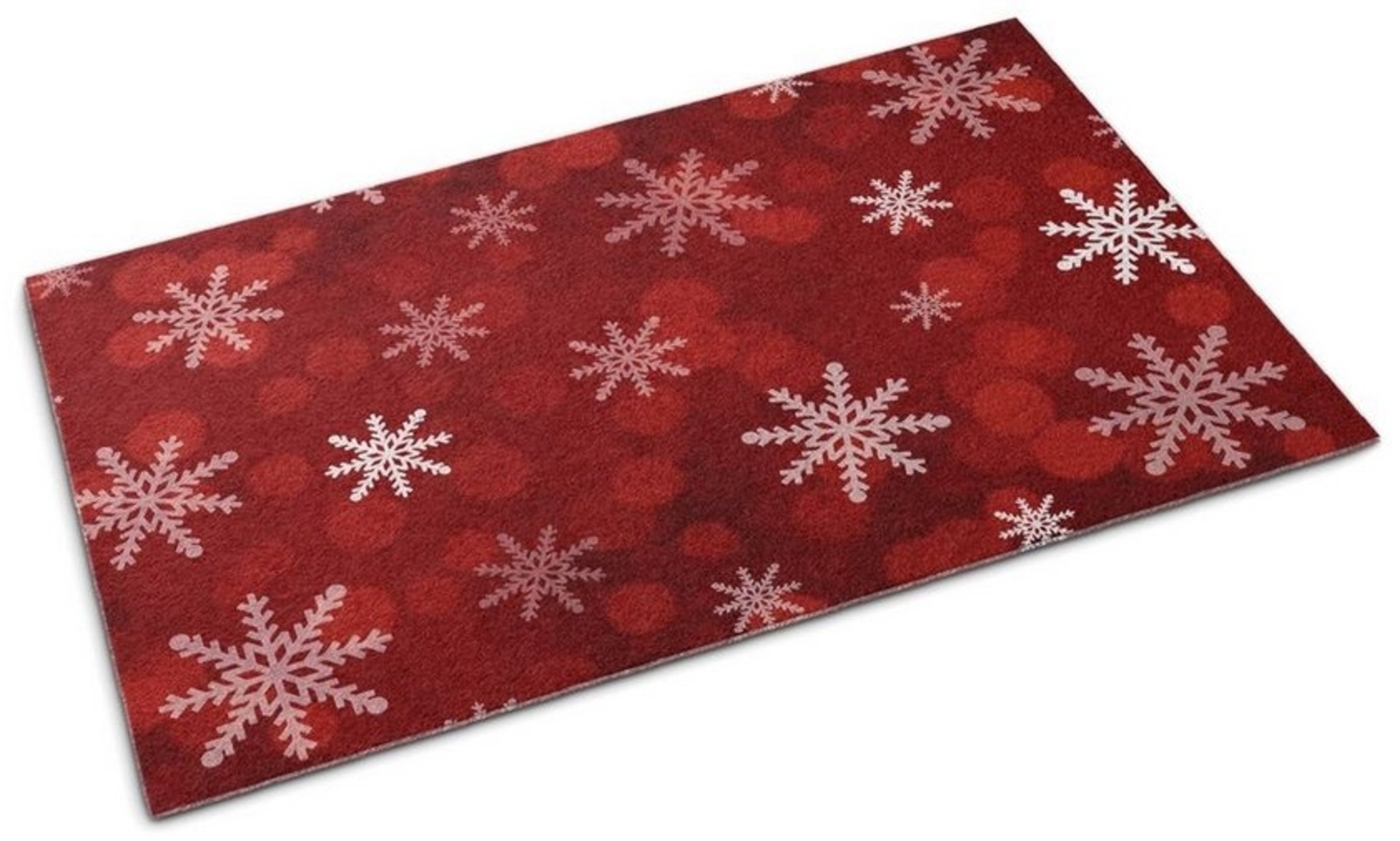 Tulup Fußmatte Weihnachten Schmutzfangmatte Rutschhemmend Eingangsmatte: 90 x 60, Schmutzfangmatte Bild 1