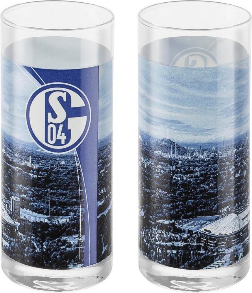 FC Schalke 04 Glas Glas 2er-Set, Glas Bild 1