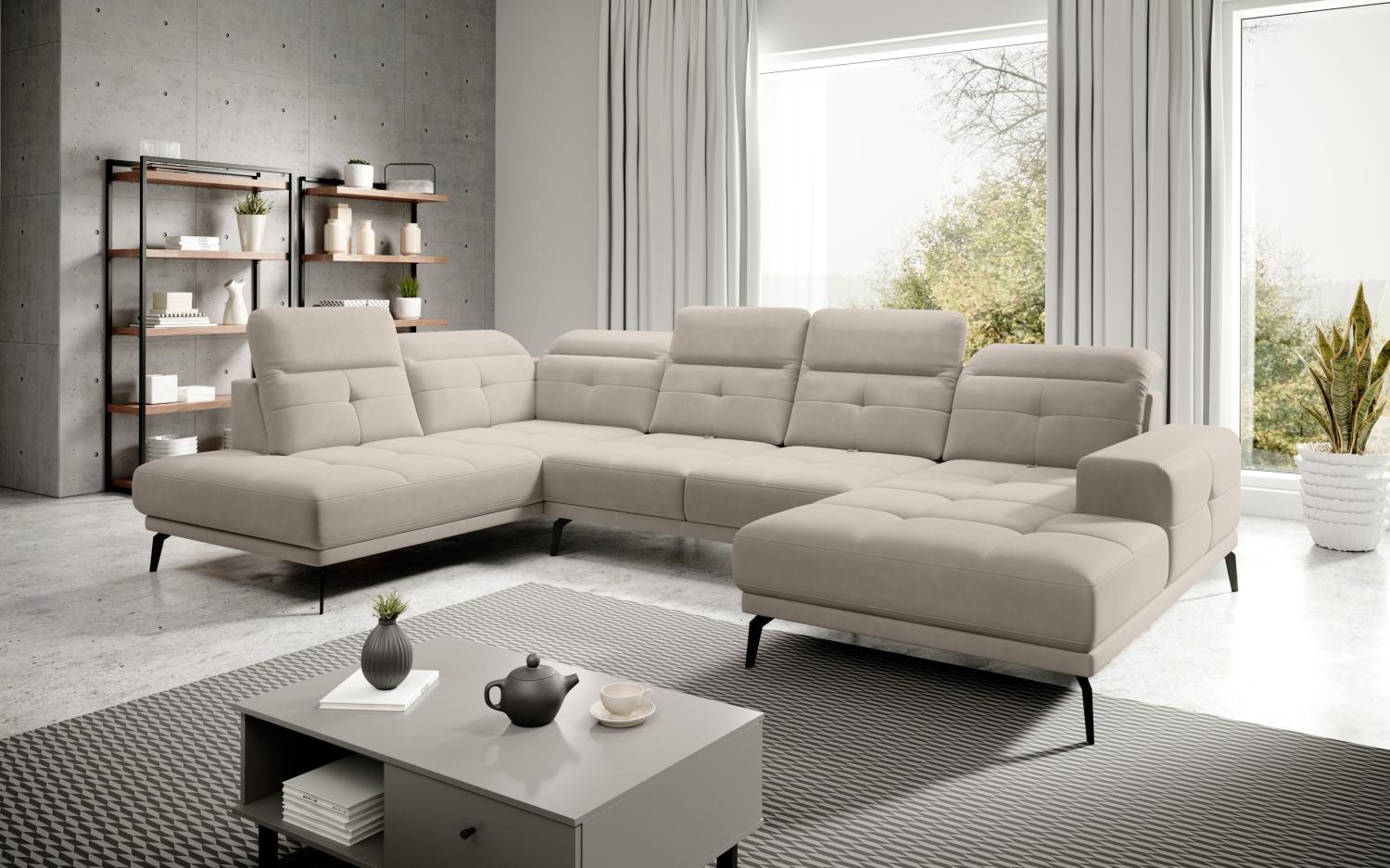 Wohnideebilder Bretan Beige Ecksofas & Eckcouches CO-BRE-LT-18SO Bild 1