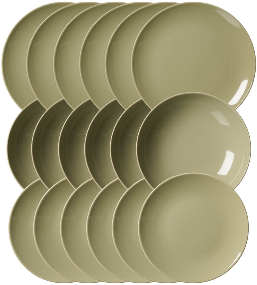 Ritzenhoff & Breker Cecina Teller-Set 18-teilig Grün Bild 1