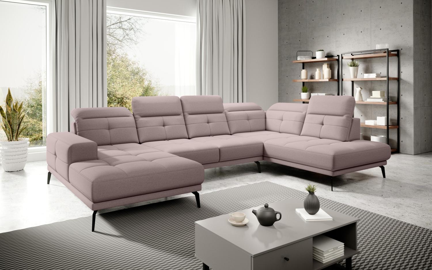 Wohnideebilder Bretan Rosa Ecksofas & Eckcouches CO-BRE-RT-101GO Bild 1