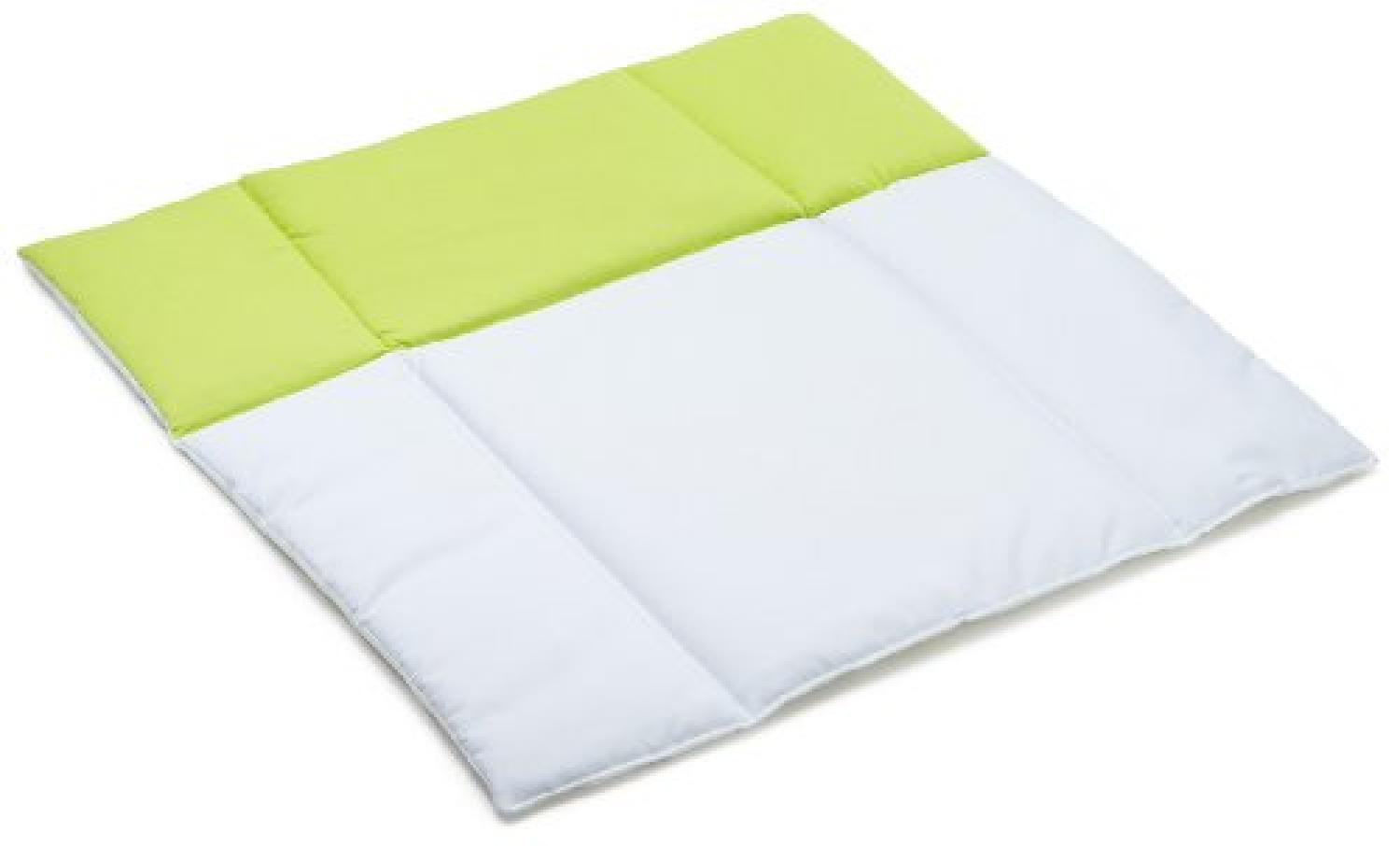CHRISTIANE WEGNER 'Bennie' Wickelauflage 75x80 cm weiß/grün Bild 1