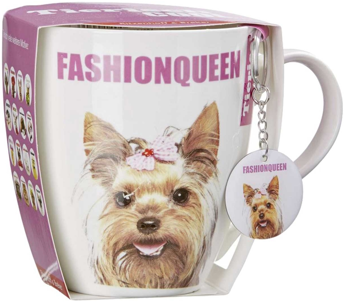 Ritzenhoff & Breker Jumbotasse Fashionqueen Hund - DS Bild 1