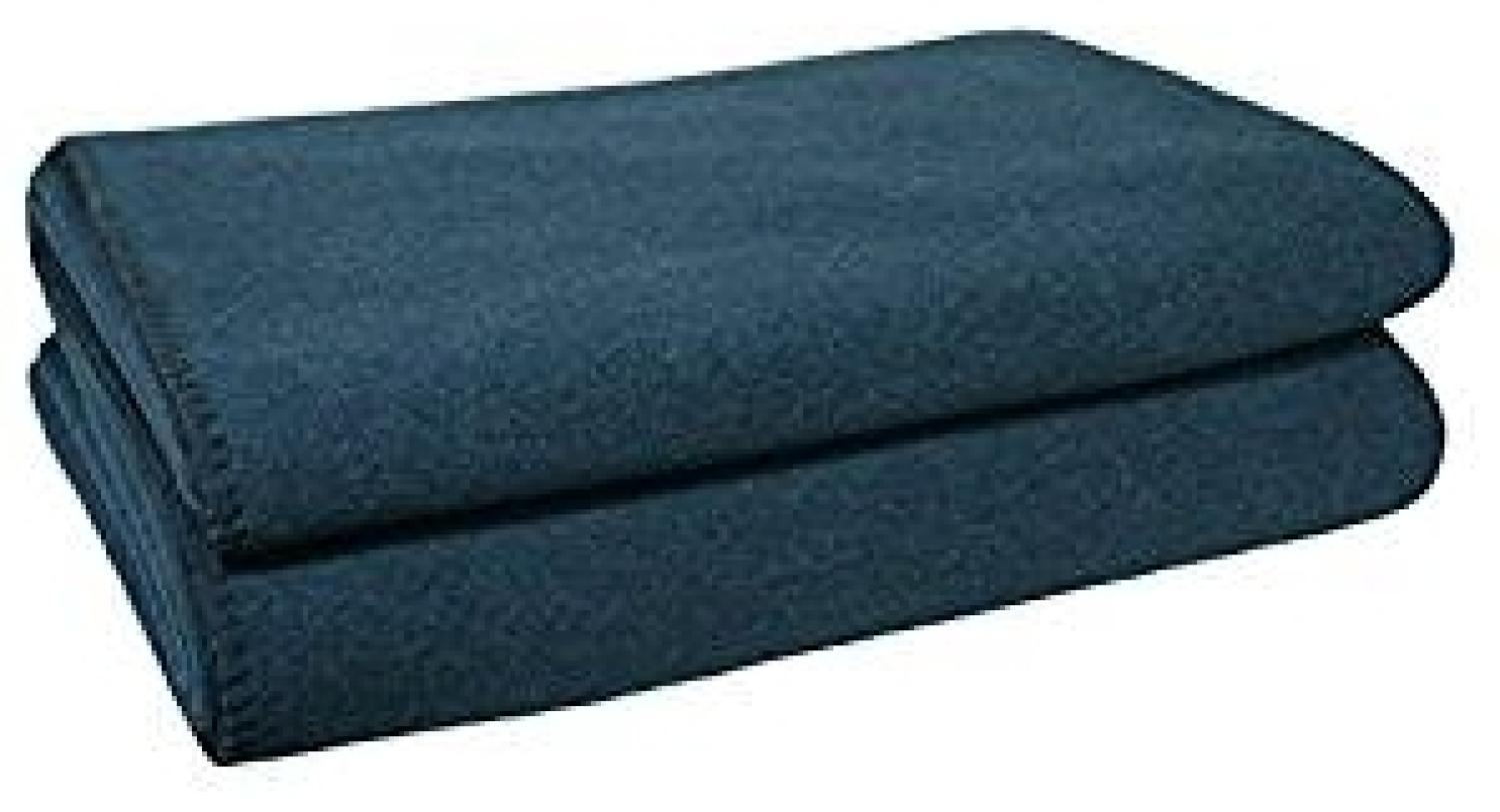 Zoeppritz Soft-Fleece dark ocean 220x240 103291-795 Bild 1