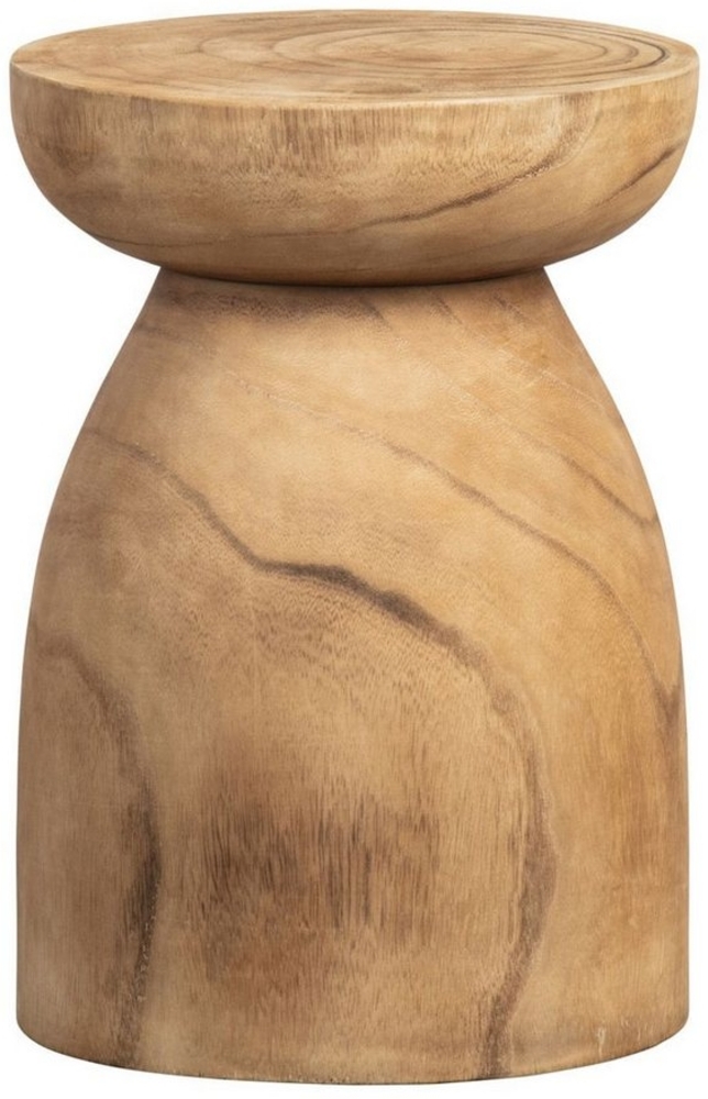 Woood Bink Hocker Holz – Natur Holz natur Bild 1