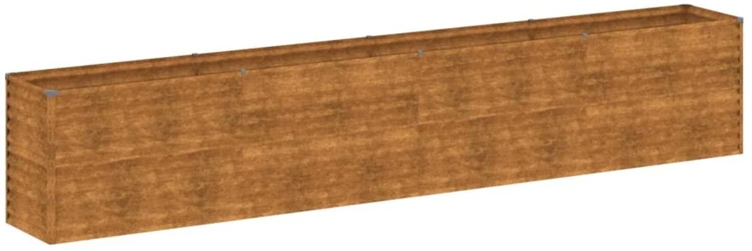 vidaXL Garten-Hochbeet 385 x 50 x 69 cm Cortenstahl 151987 Bild 1