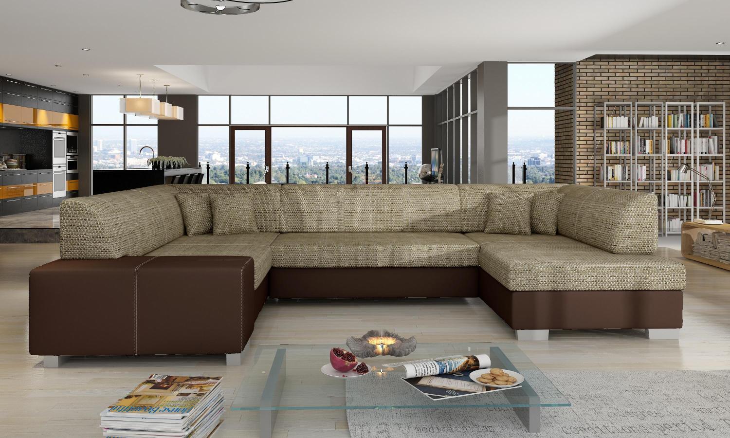 Wohnideebilder Havana Beige Ecksofas & Eckcouches Hv05 Bild 1