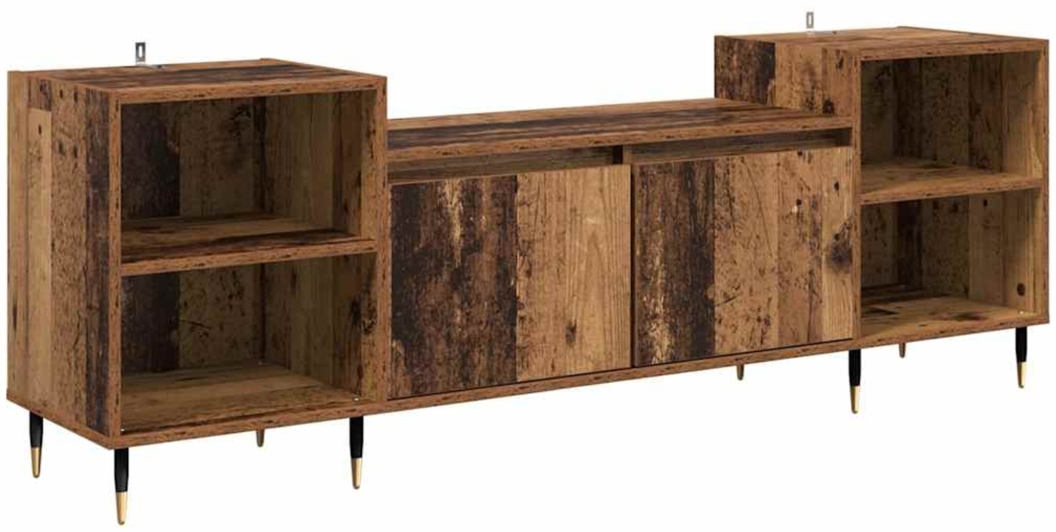 vidaXL TV-Schränk Altholz 160 x 35 x 55 cm Holzwerkstoff 882723 Bild 1