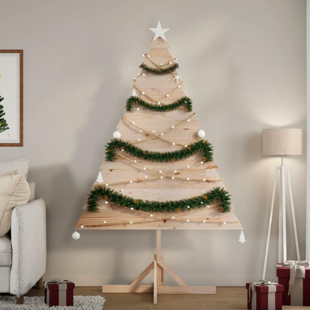 vidaXL Weihnachtsbaum zum Schmücken 180 cm Massivholz 4019702 Bild 1