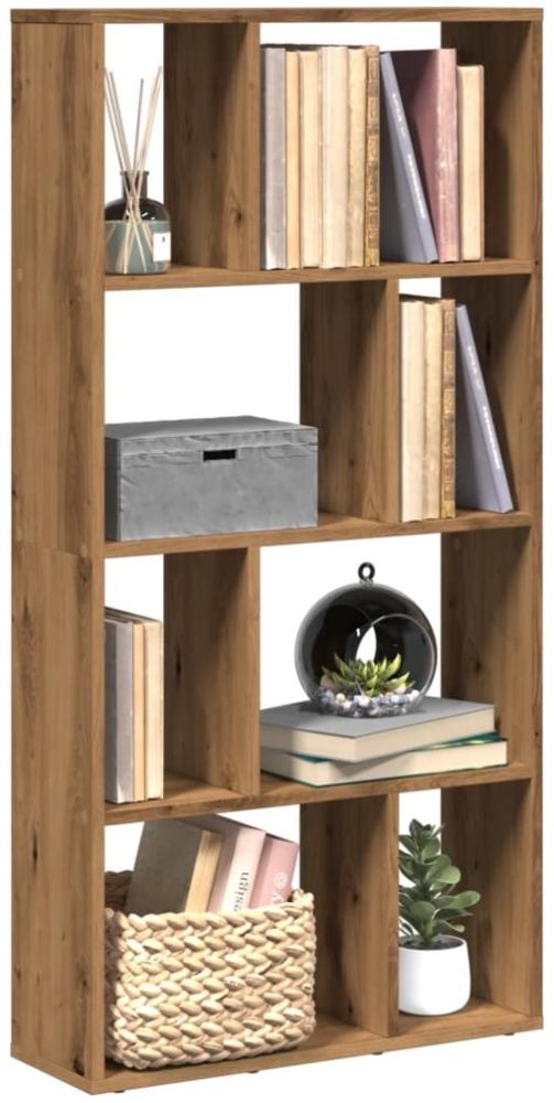 vidaXL Bücherregal Artisan-Eiche 60x20x120 cm Holzwerkstoff 858155 Bild 1