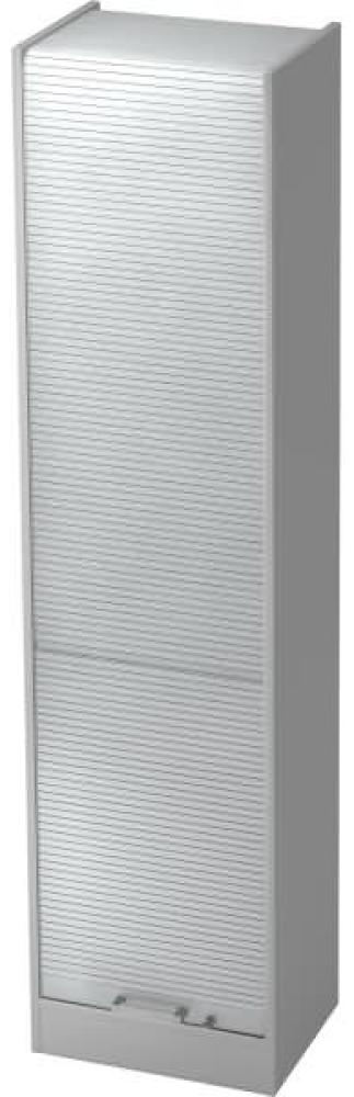 Rollladenschrank 50cm, 5OH CE Grau / Silber Bild 1