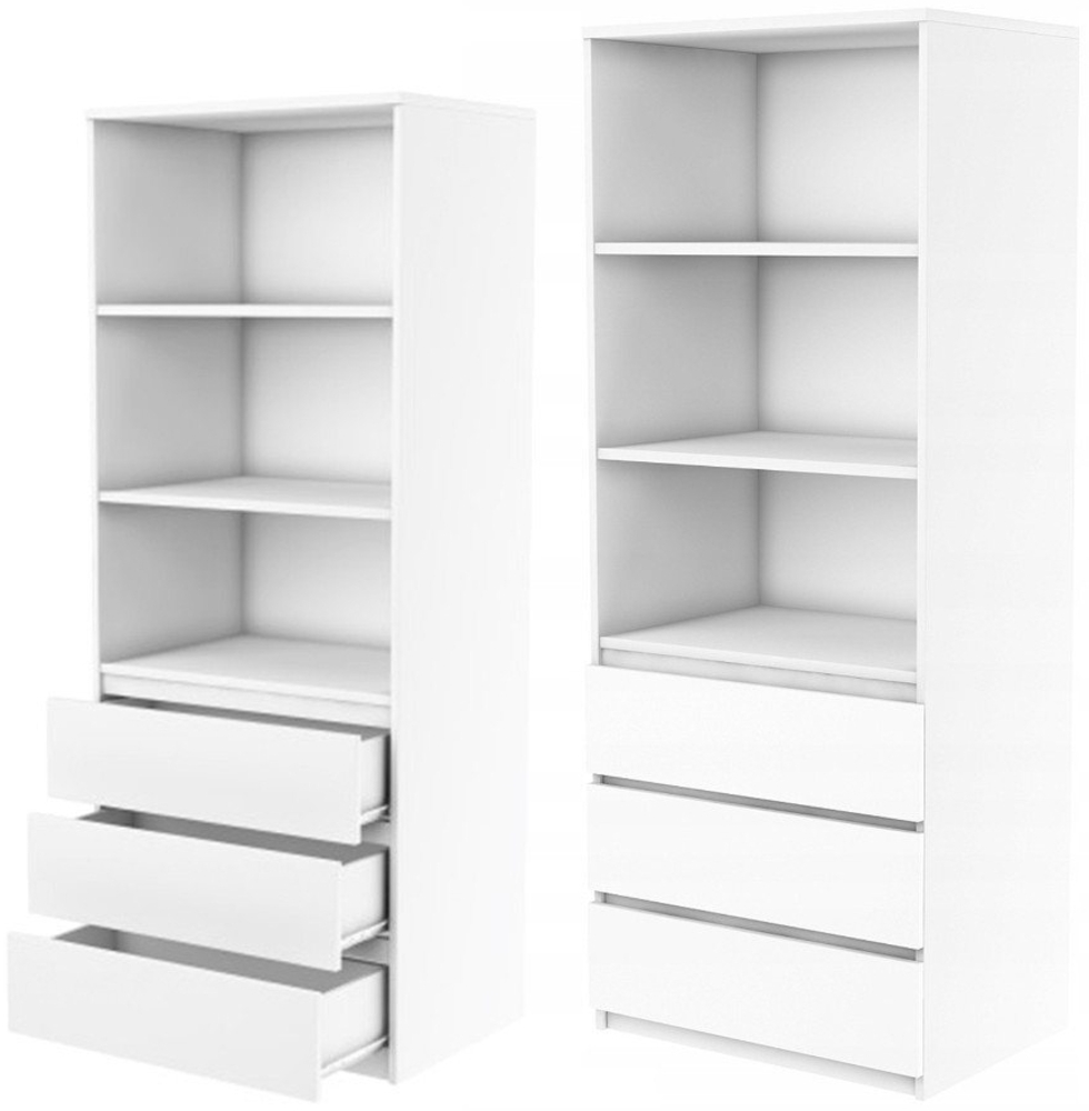 pressiode Bücherregal Kleiderschrank Mehrzweckschrank Regtl 3 Schubladen Stauraumkommode Bild 1