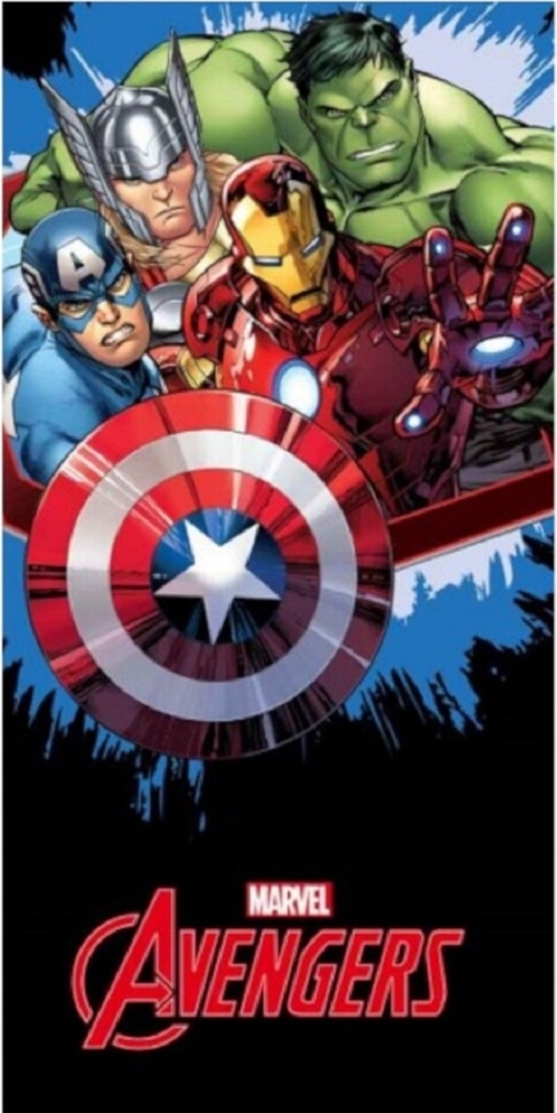 Avengers Badetuch 140x70 cm Hochwertiges & langlebiges Strandtuch Bild 1