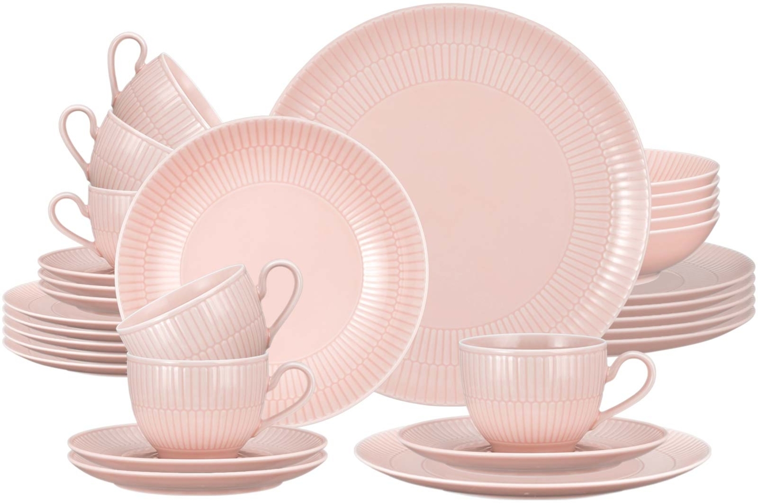 Seltmann Weiden Amina Kombi-Service 30-teilig Rosé Bild 1