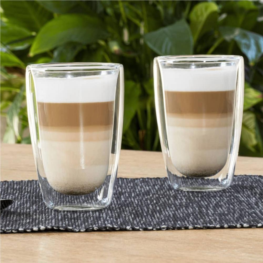 HI Latte Macchiato Gläser 2 Stk. 400 ml Transparent 445571 Bild 1