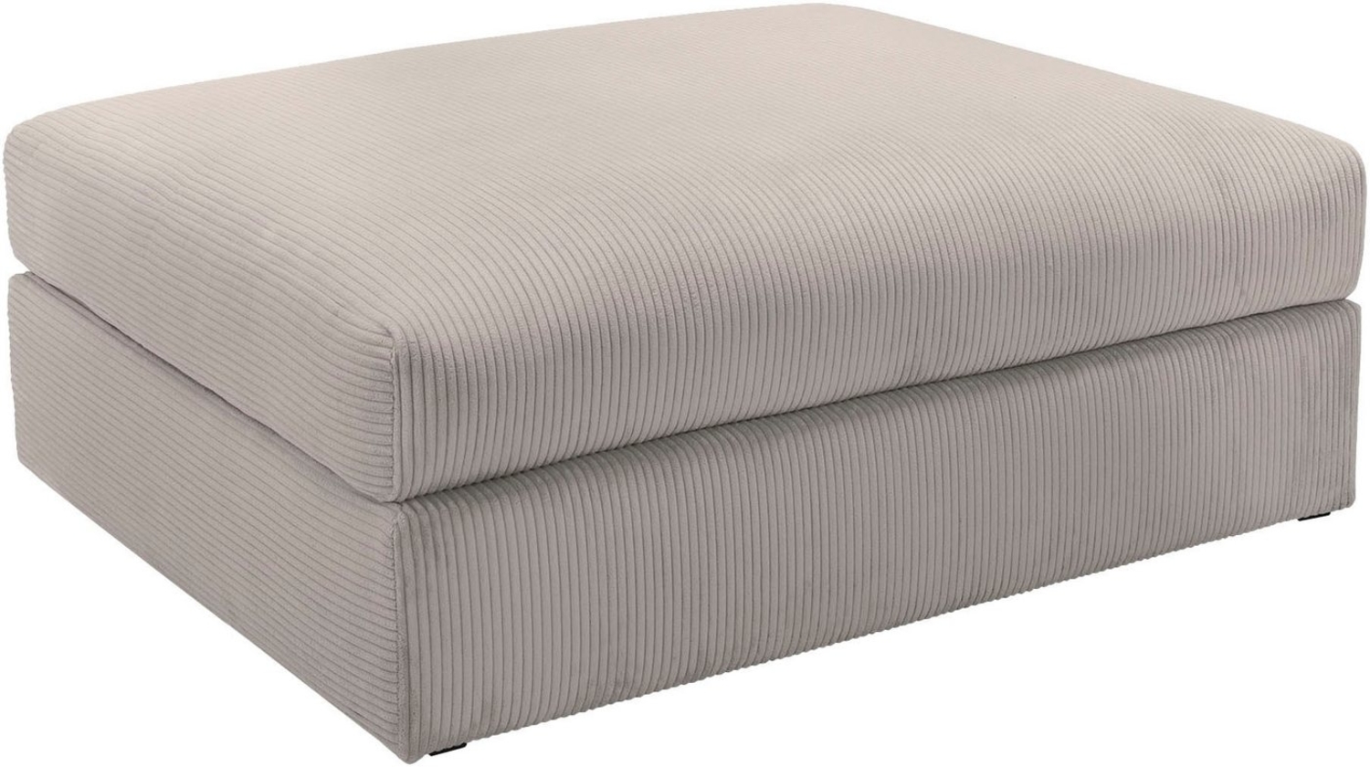 Home affaire Polsterhocker Soft&Cosy XL, in Cord Bild 1