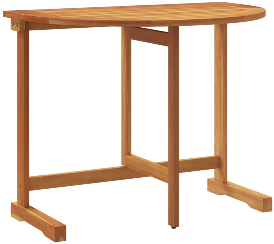 vidaXL Balkontisch Klappbar 90x60x72 cm Massivholz Akazie 364896 Bild 1