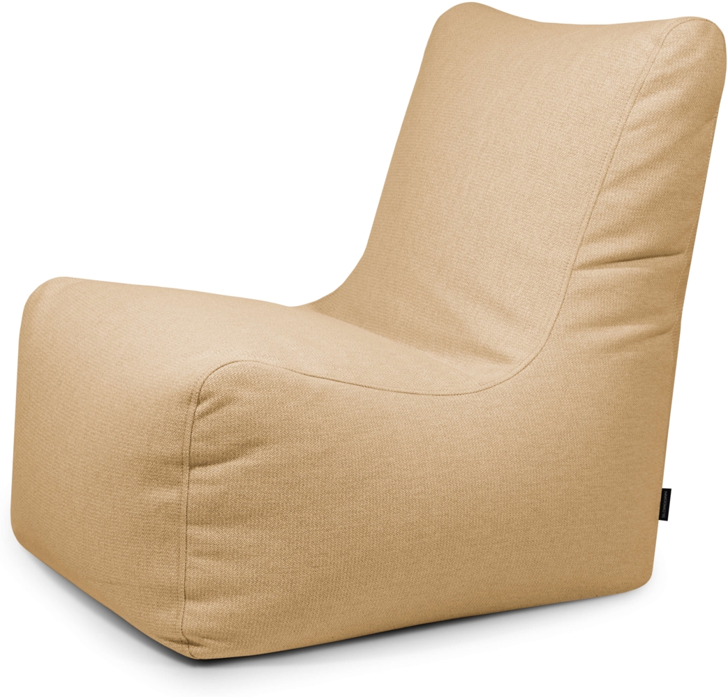 Sitzsack ‘Seat‘, Bezugstoff - Dunes, 100% Olefin, Amber, 85x105x80 cm cm. Bild 1