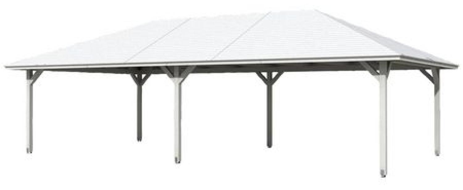 SKANHOLZ Pavillon, Zeltdach, viereckig, BxT: 569x1046 cm weiß Gartenpavillon Bild 1